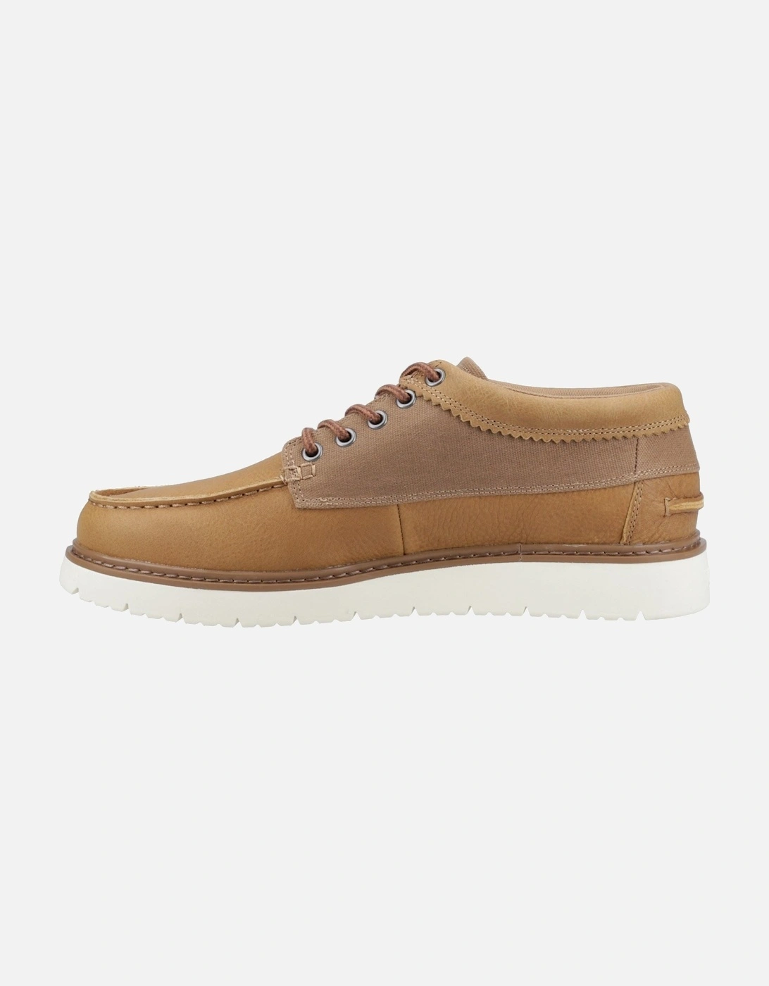 TRVL LITE Forrest Leather Men's Tan Lace-Up Shoes