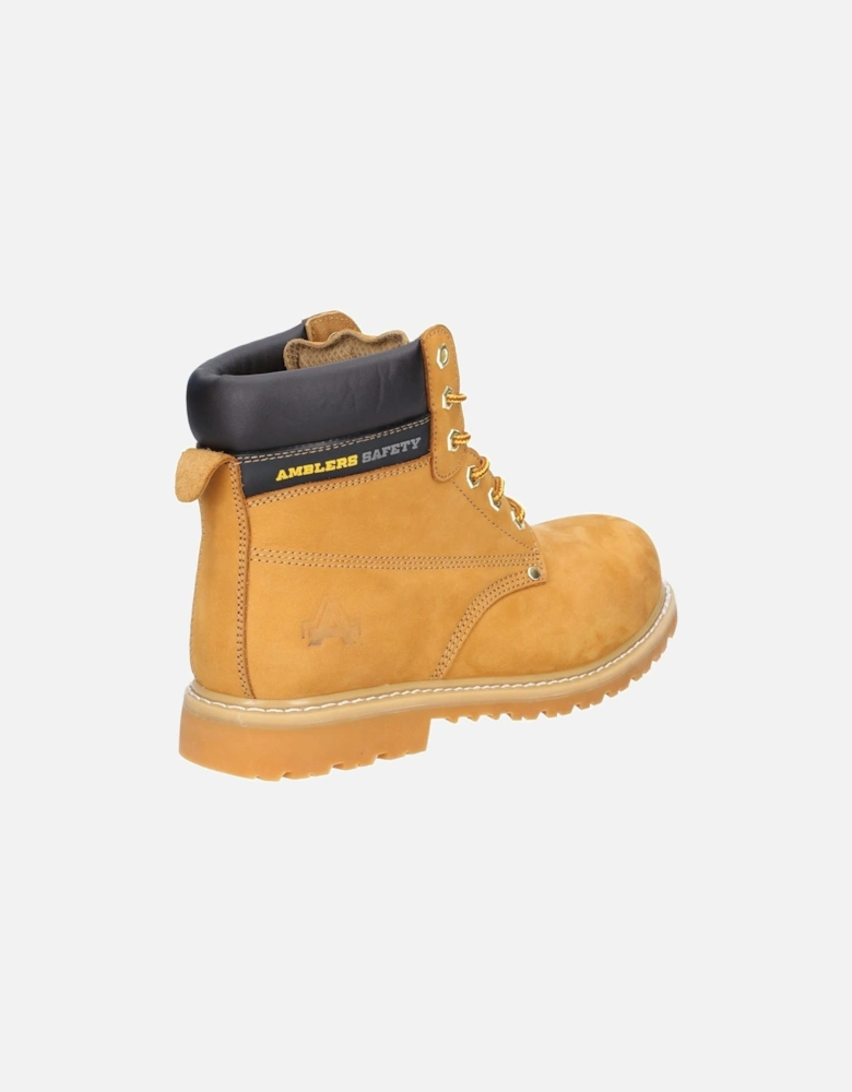 model FS7 Goodyear Welted Safety Boot Male in Honey