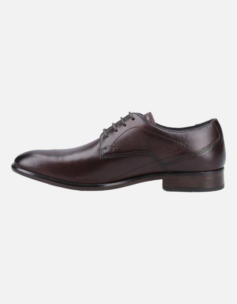 Carl Leather Men's Chestnut Lace-Up Shoes