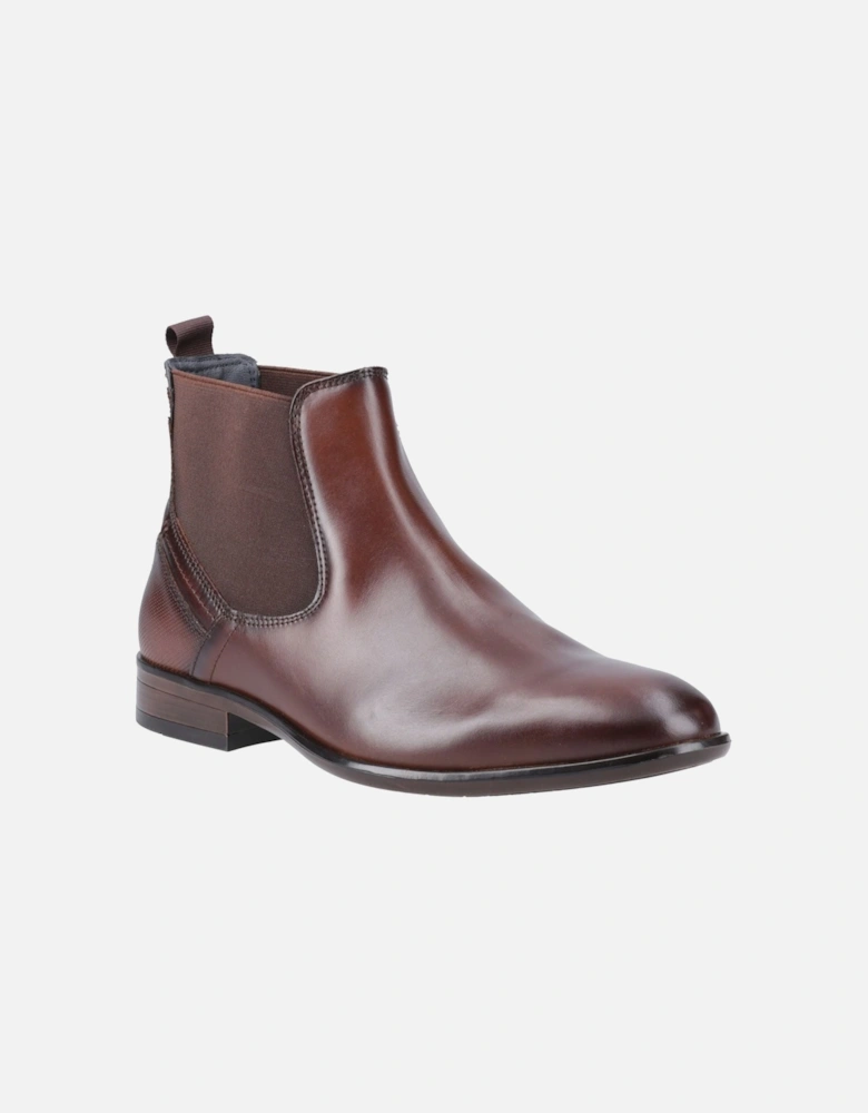 Frank Leather/Textile Men's Cognac Boots