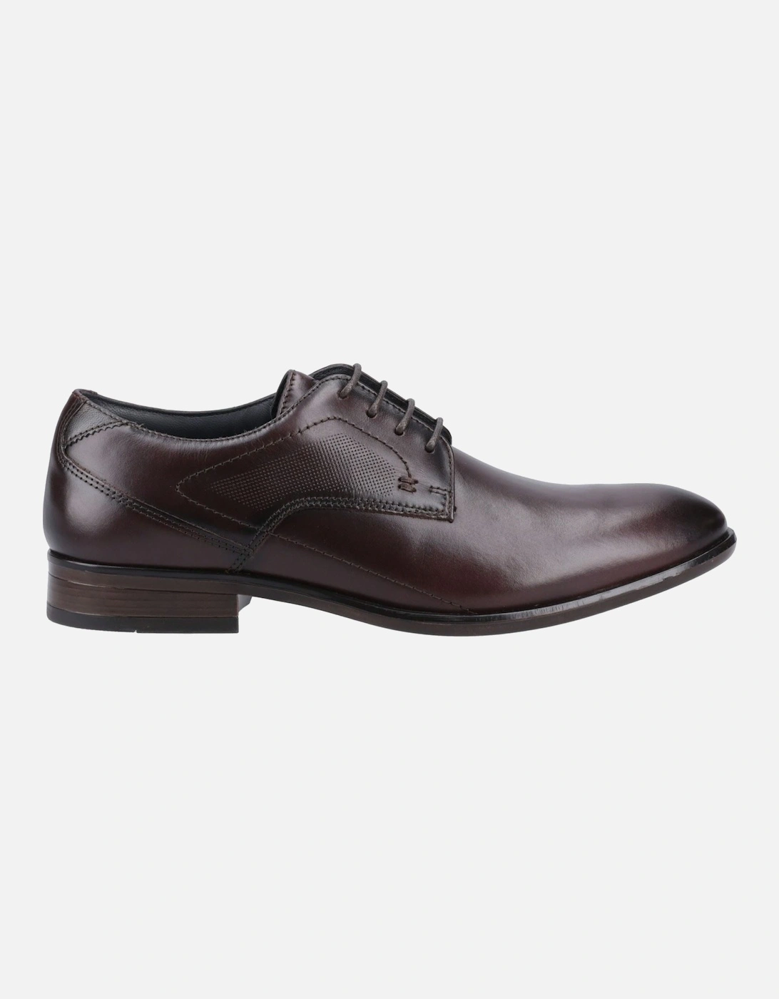 Carl Leather Men's Chestnut Lace-Up Shoes