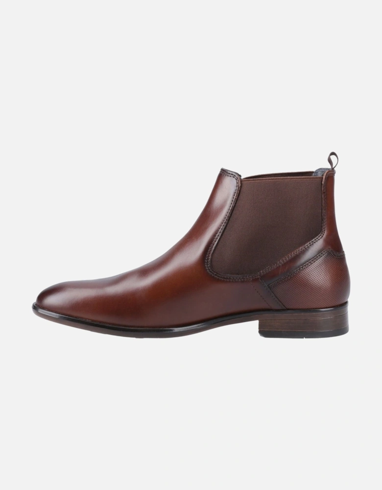 Frank Leather/Textile Men's Cognac Boots