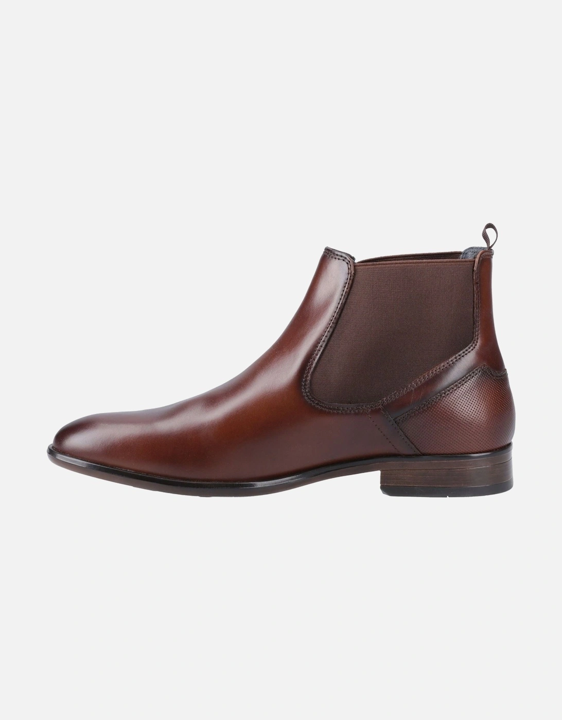 model Frank Chelsea Boot Male in Cognac