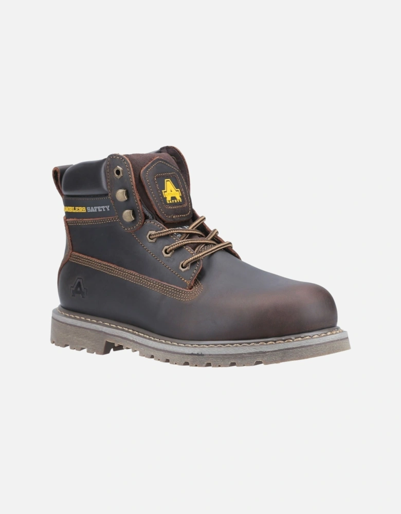 model FS164 Industrial Safety Boot Unisex in Brown