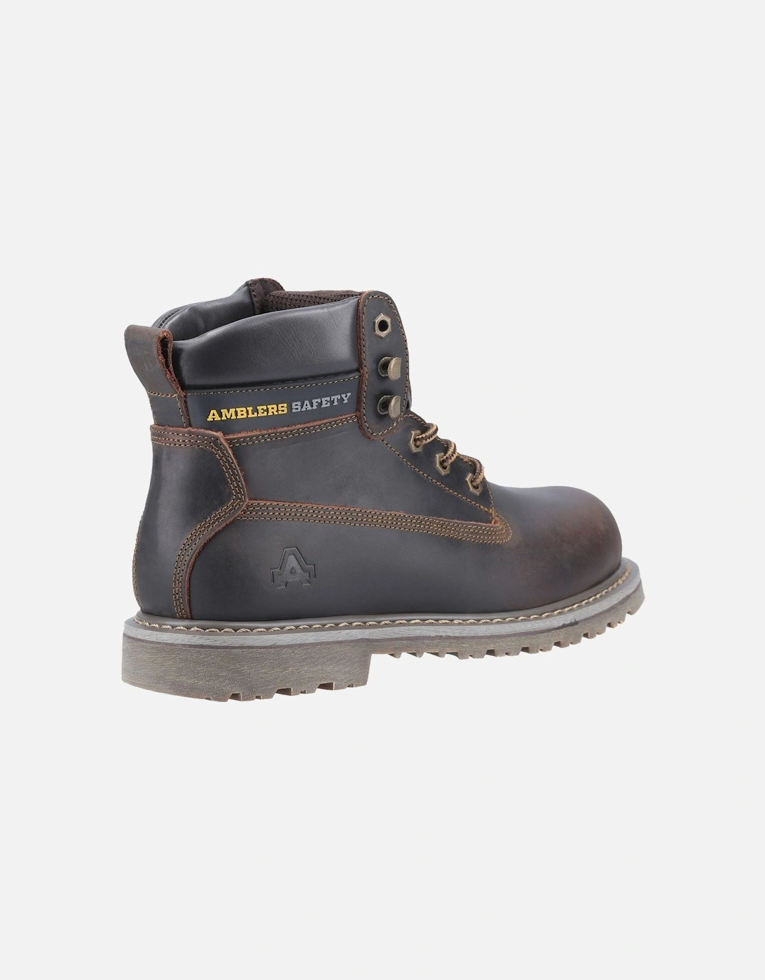 FS164 Leather Brown Safety Boots