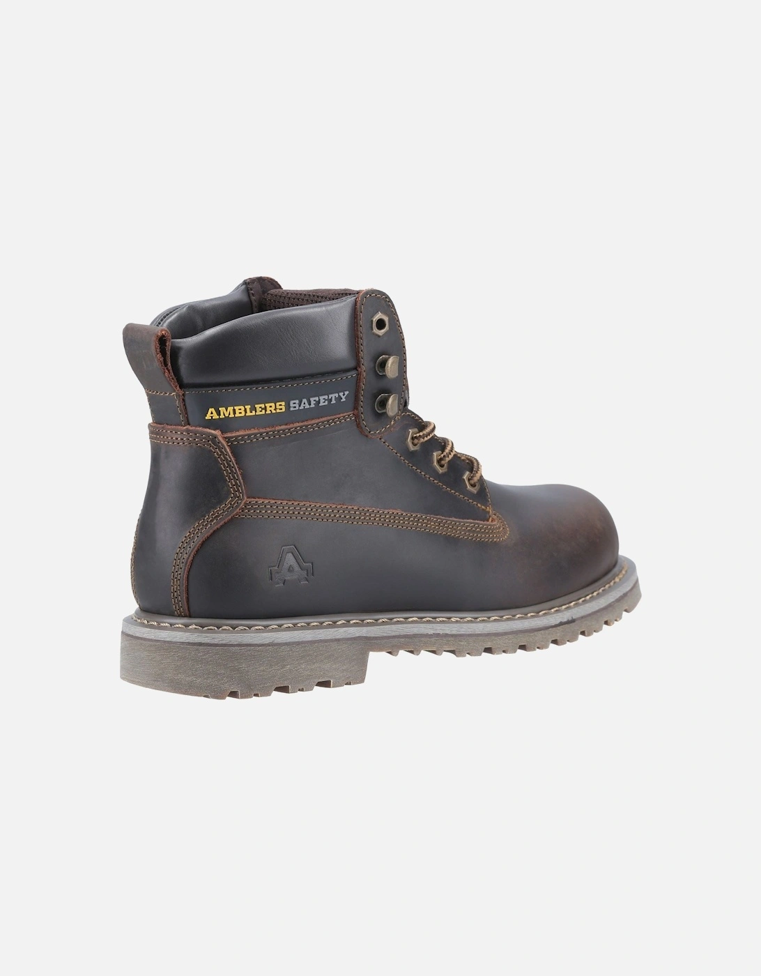 FS164 Leather Brown Safety Boots