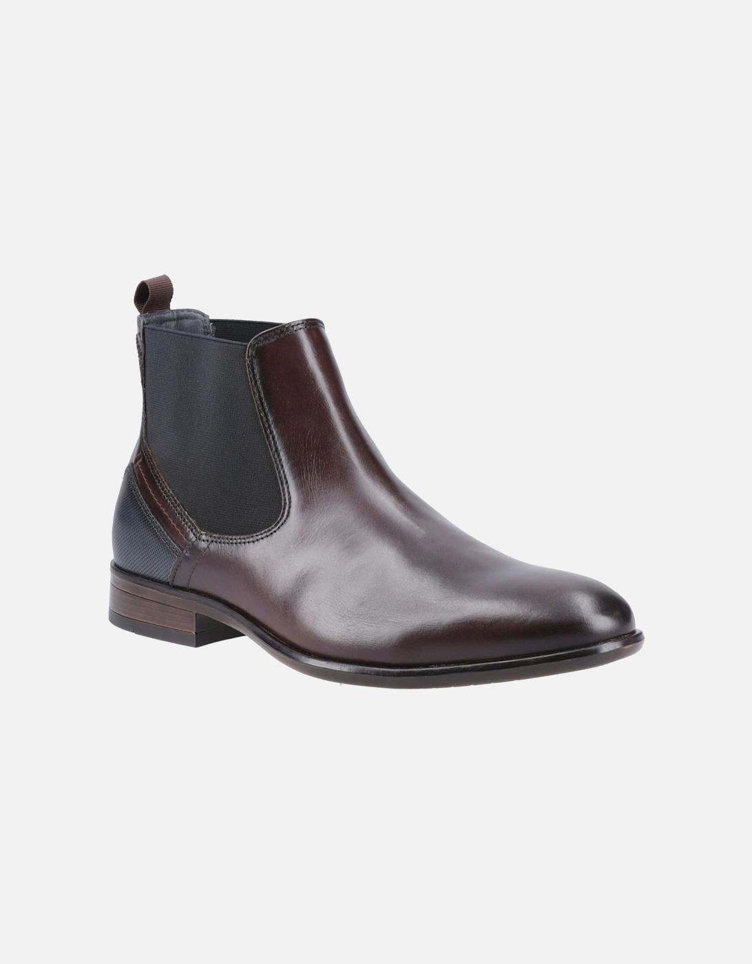 model Frank Chelsea Boot Male in Chestnut, 6 of 5