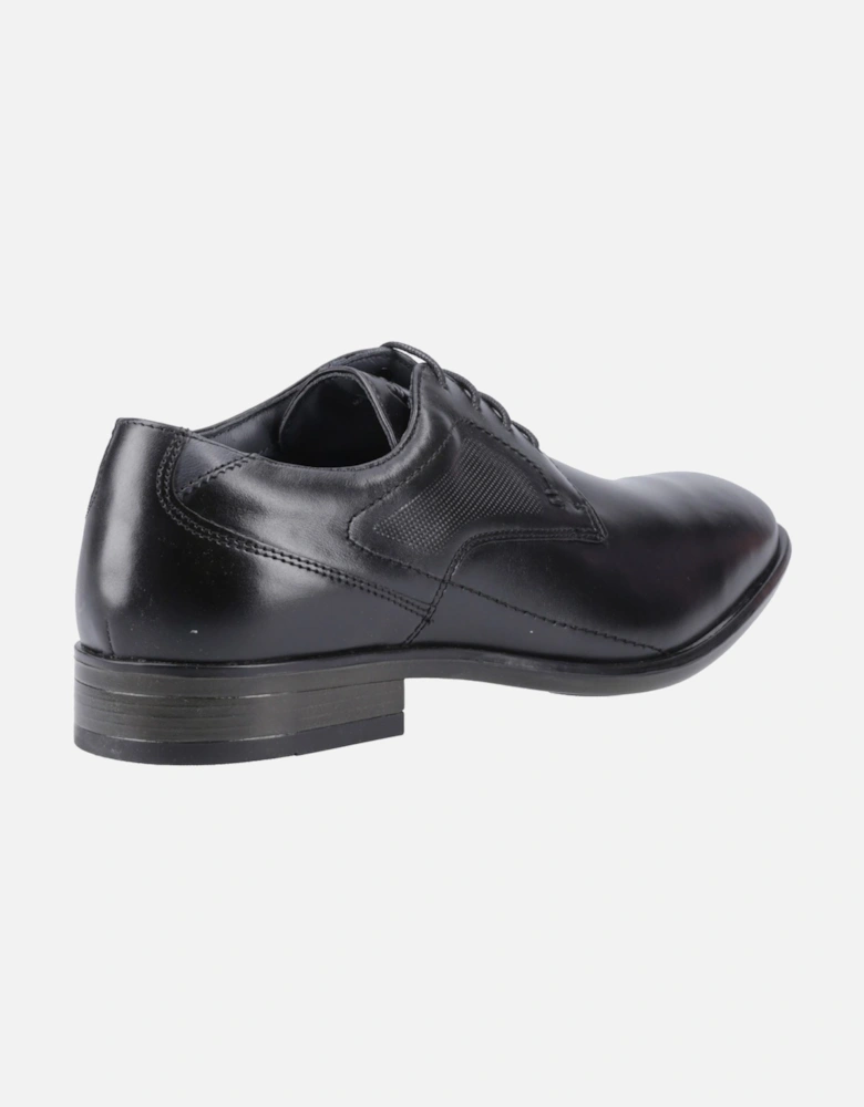 Carl Leather Men's Black Lace-Up Shoes