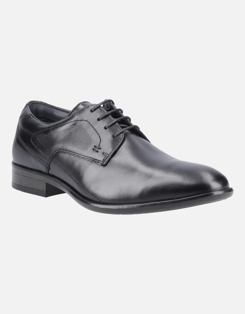 Carl Leather Men's Black Lace-Up Shoes