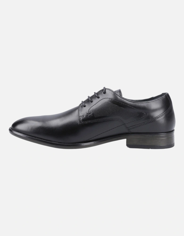 Carl Leather Men's Black Lace-Up Shoes