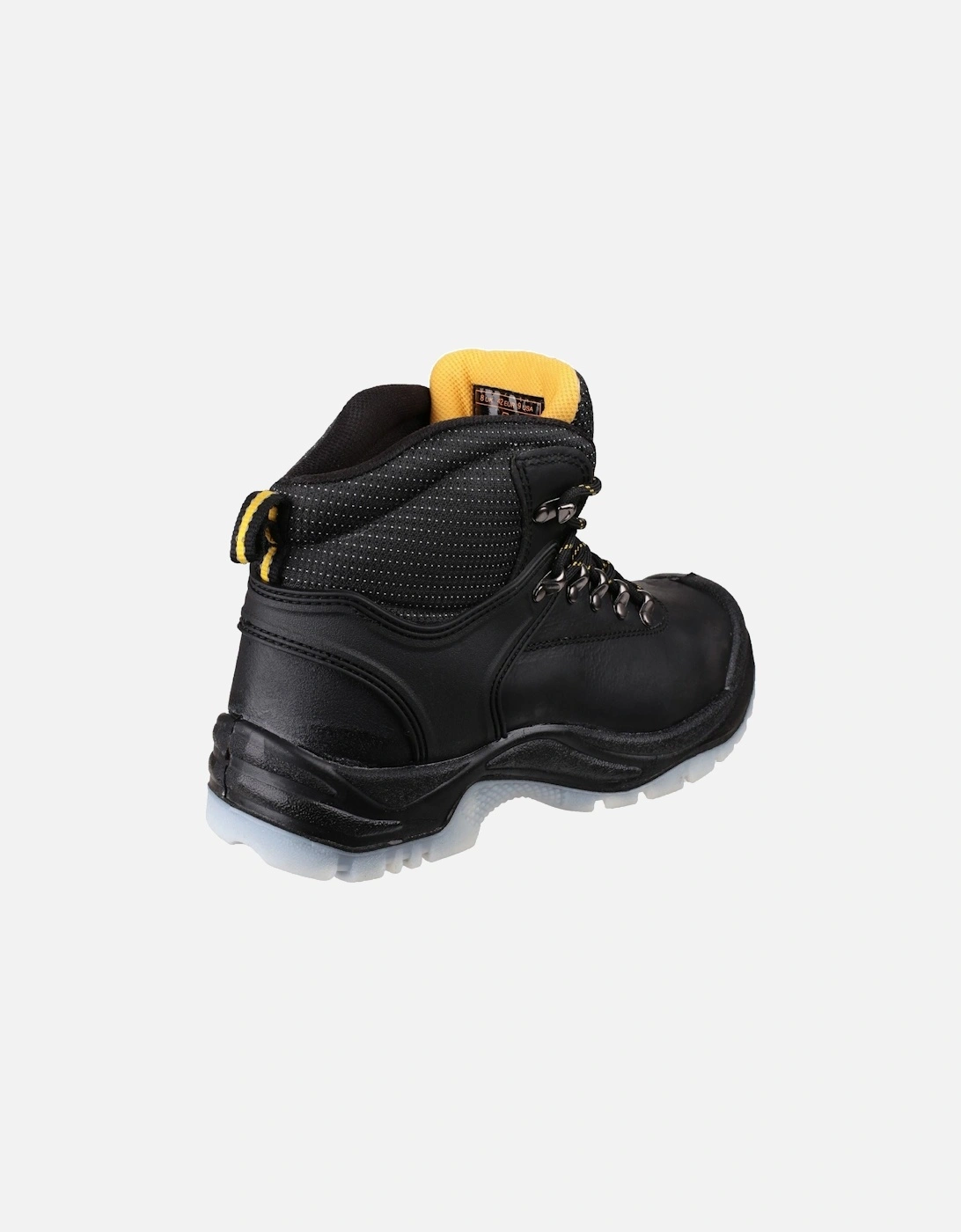 FS199 Leather Black Safety Boots