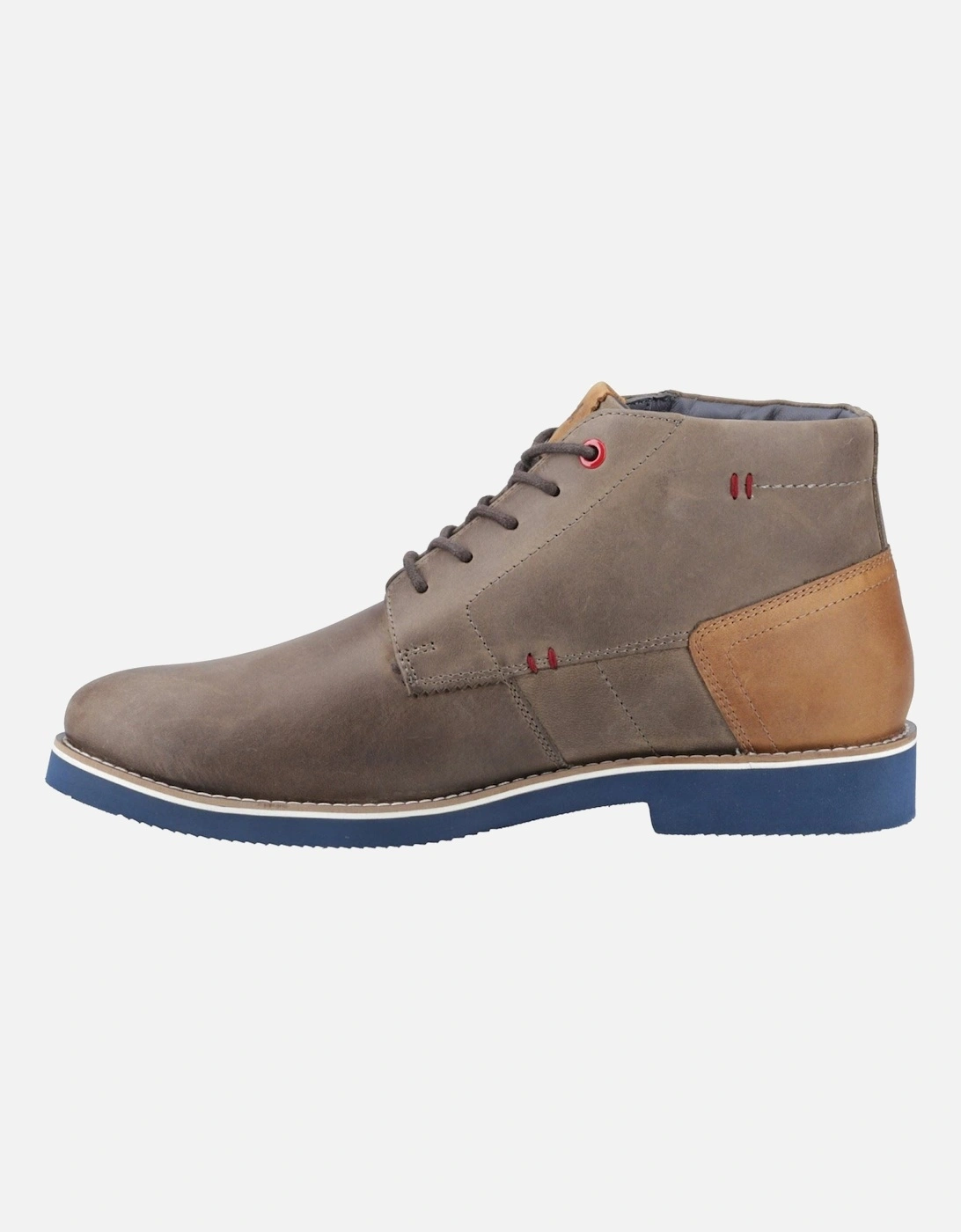 Aries Leather Men's Grey Boots