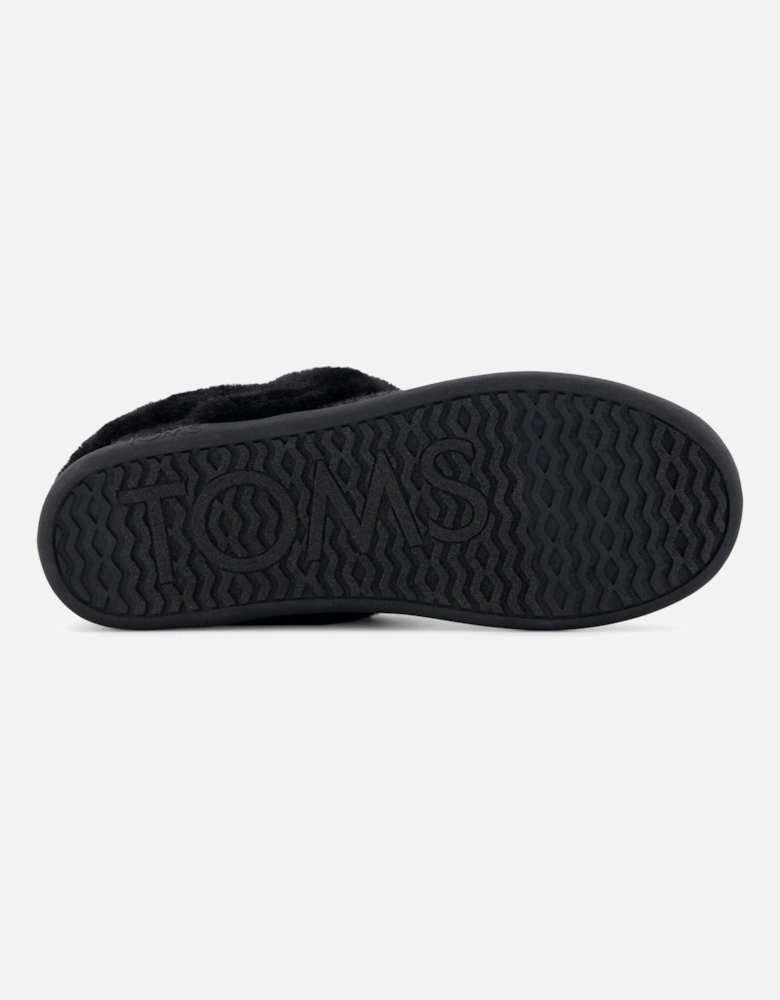 Oslo Polyester Women's Black Slippers