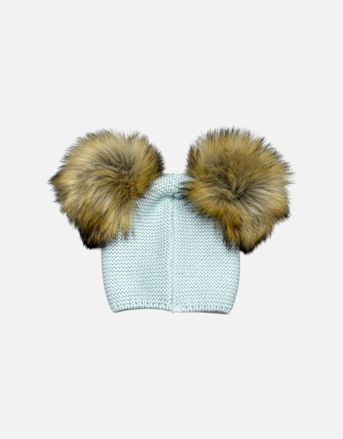 Blue Faux Fur Teddy Hat