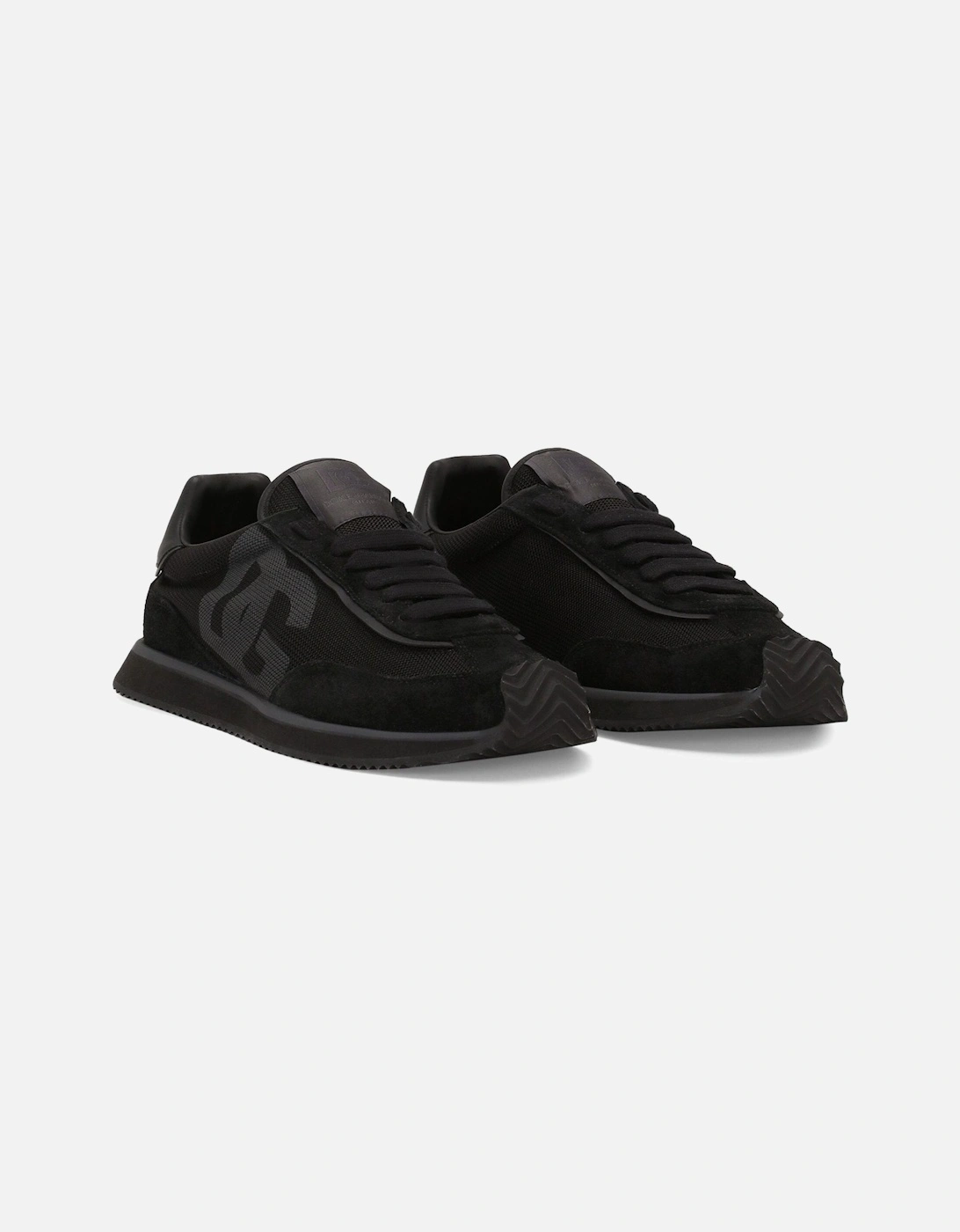 Dragon Logo Sneakers Black