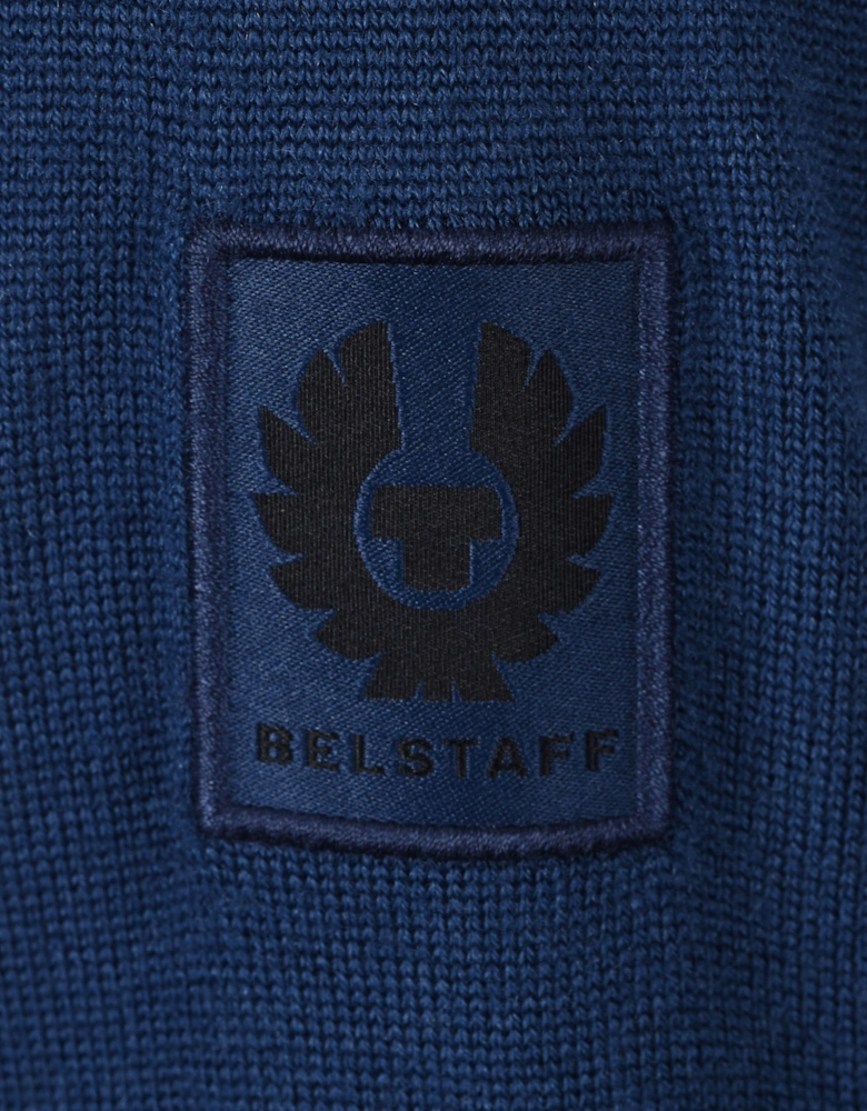 Kerrigan Crew Neck Knitwear Insignia Blue