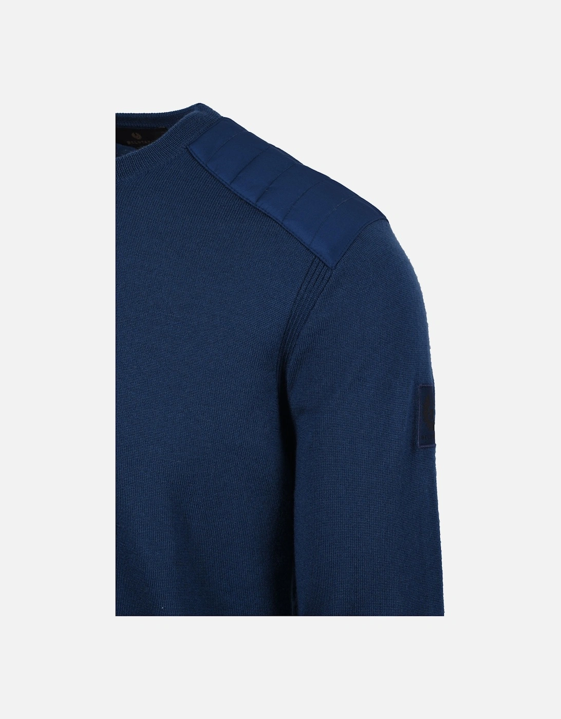 Kerrigan Crew Neck Knitwear Insignia Blue