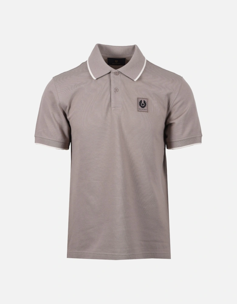 Tipped Polo Shirt Pumice