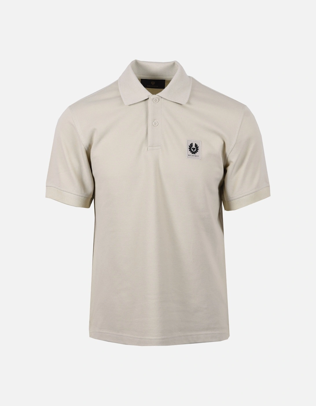 Short Sleeve Polo Shirt Stone Beige, 4 of 3