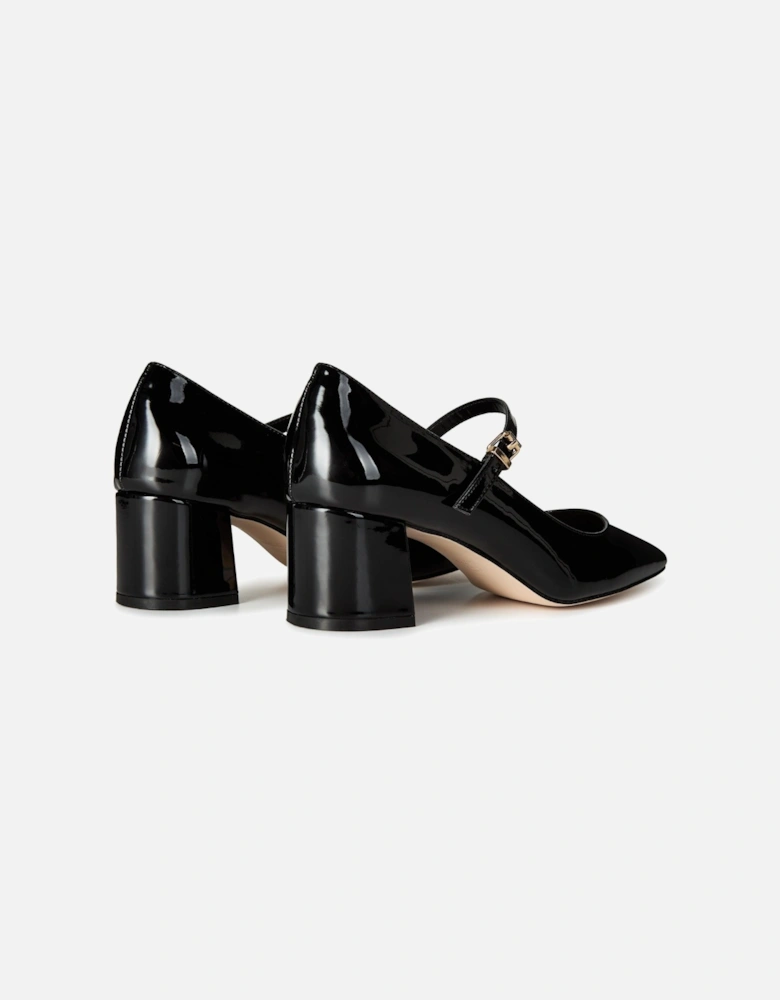 Ascented Mary Jane Block Heels