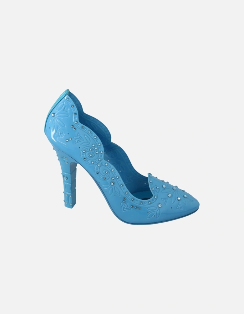 Dolce Gabbana Floral Pumps Light Blue Women
