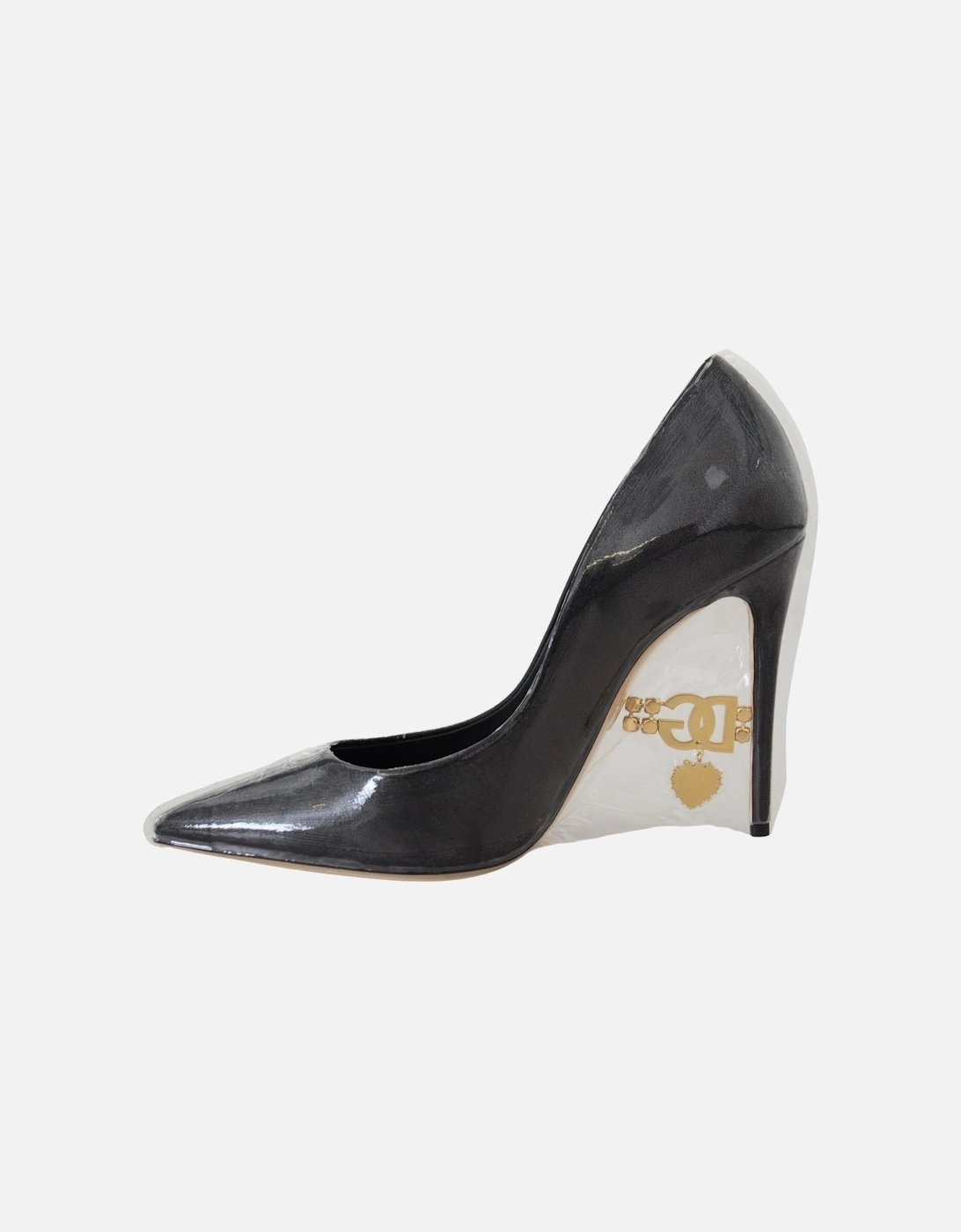 Dolce Gabbana Pumps Heels Black Leather Women