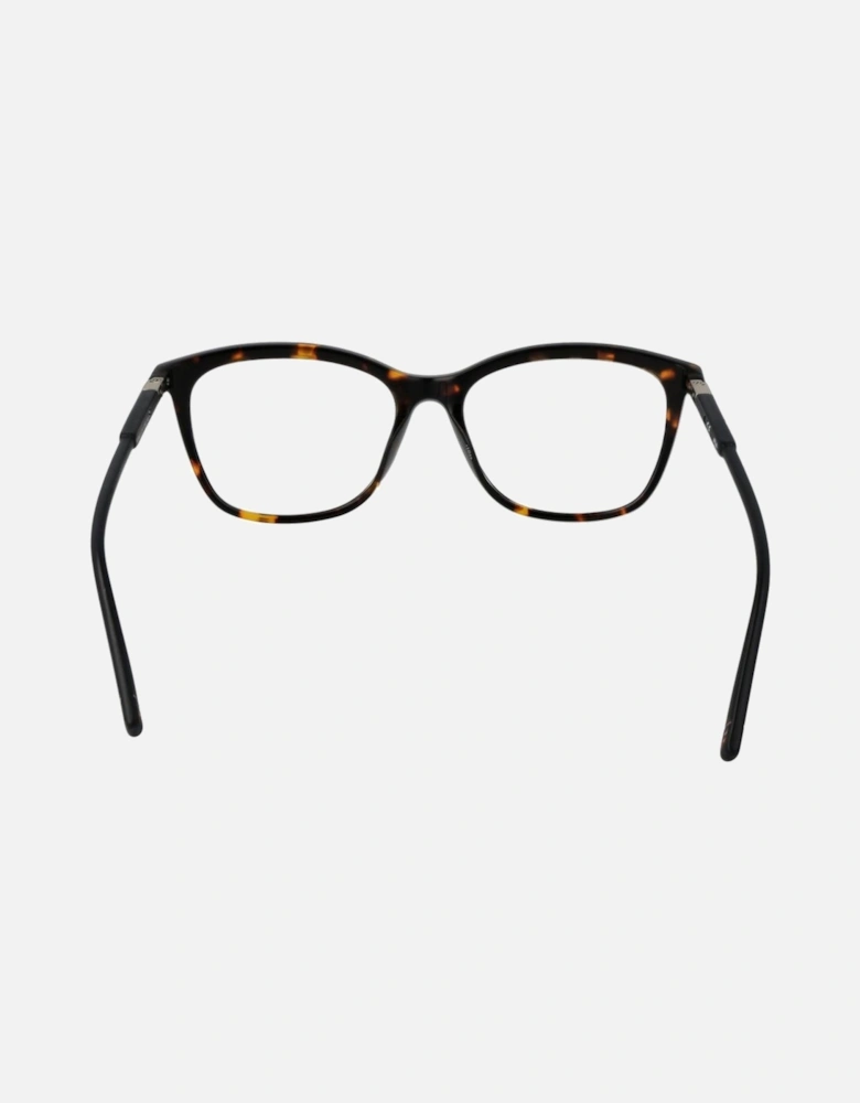 Square Frame Full-Rim Cellulose Acetate Glasses Women - Brown