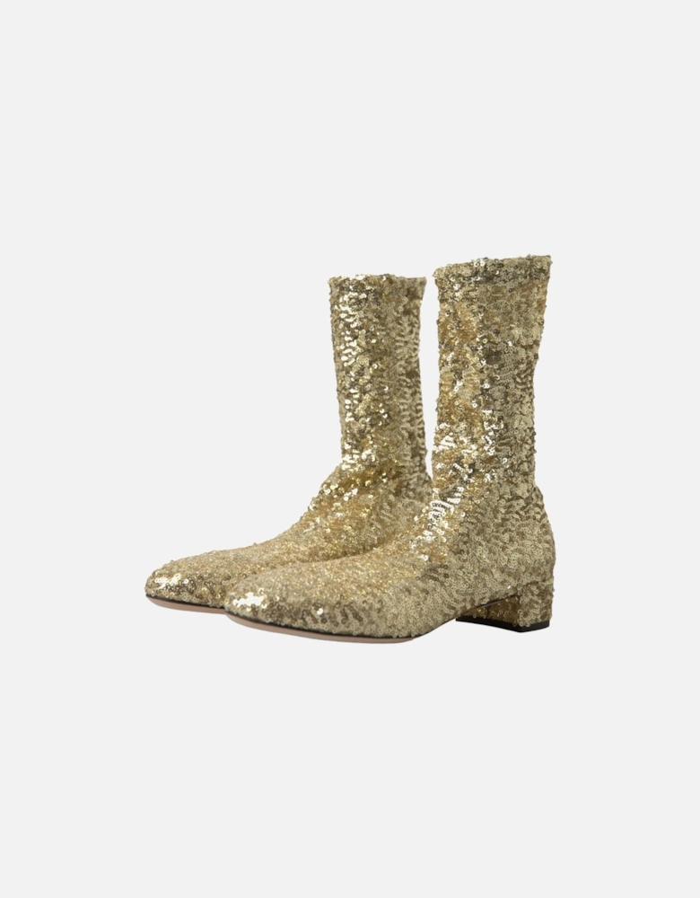 equin Boot Gold tyle Women