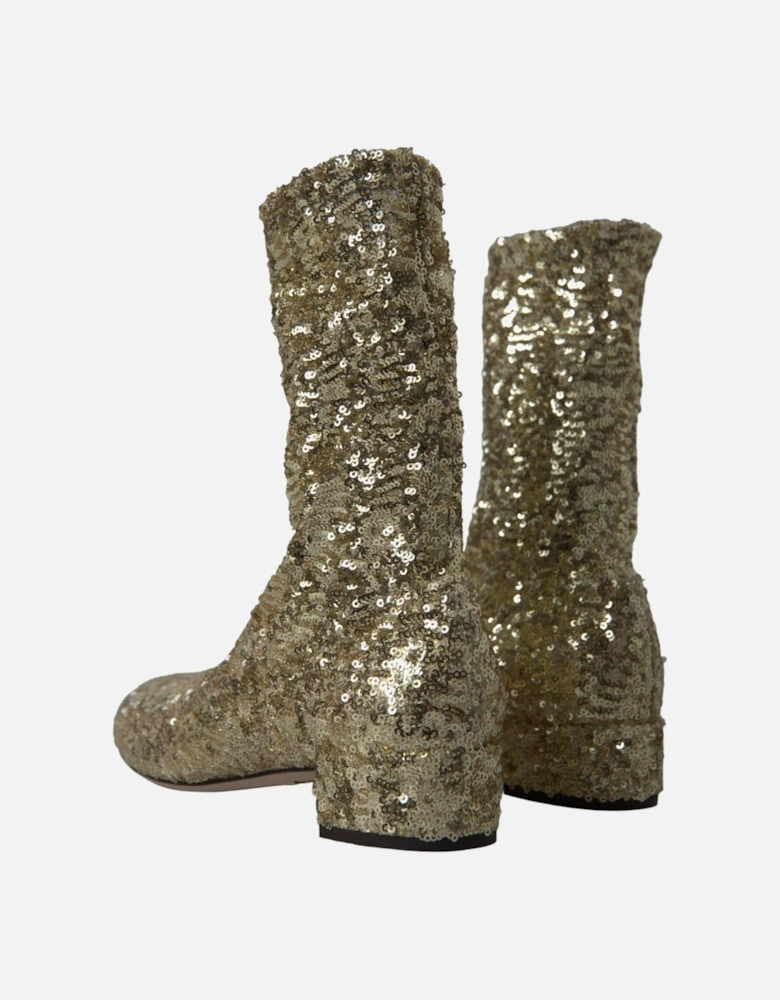 equin Boot Gold tyle Women