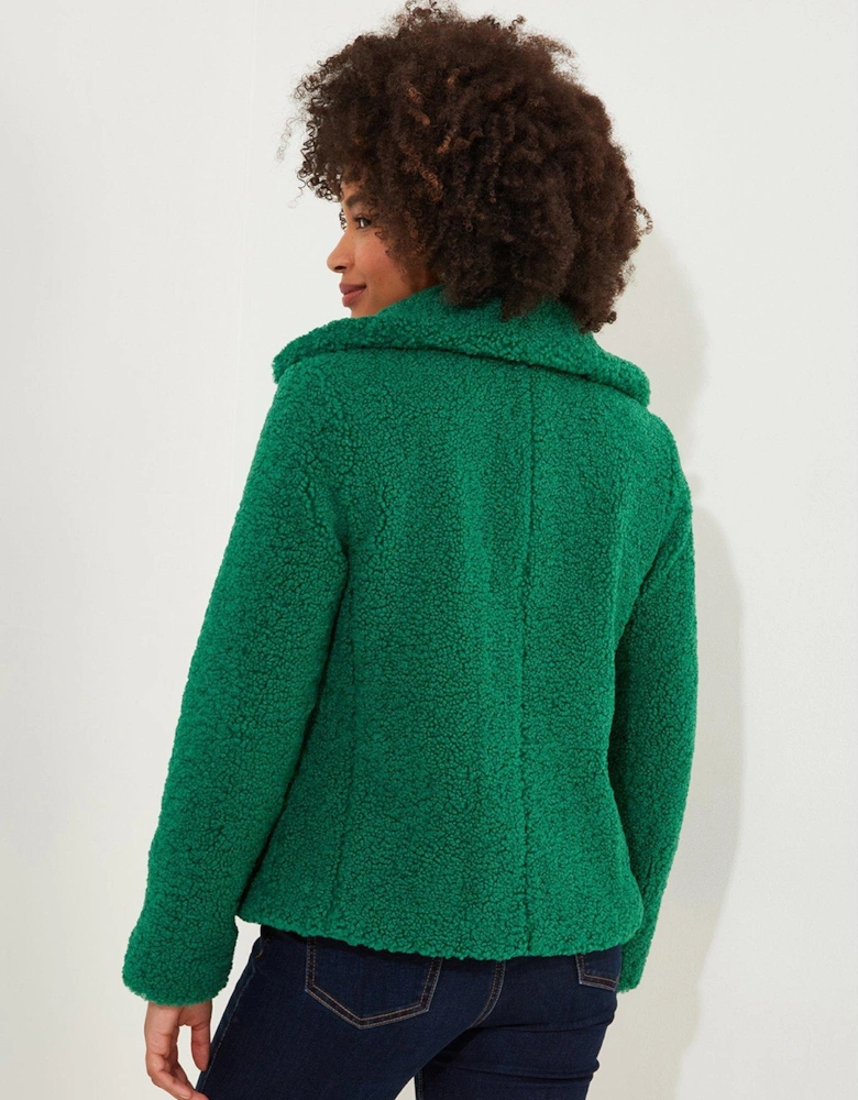 Green Teddy Jacket