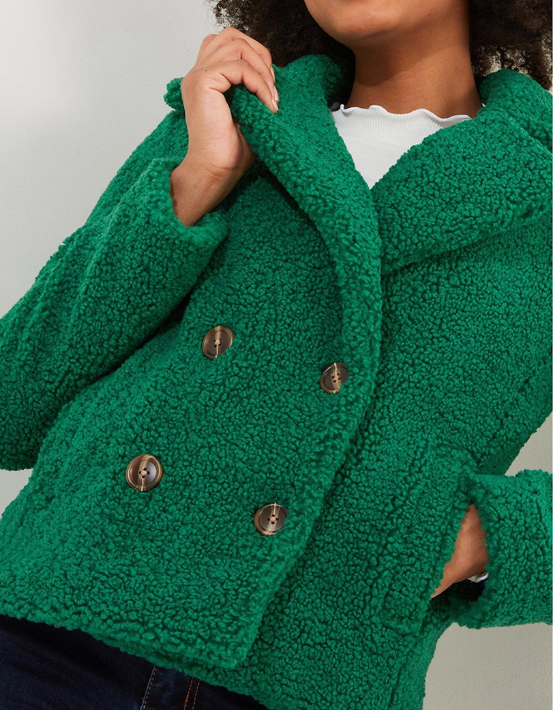 Green Teddy Jacket