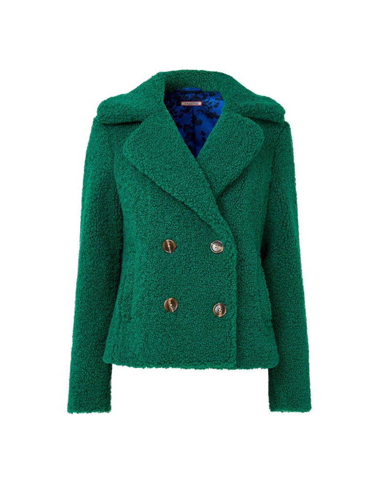 Green Teddy Jacket