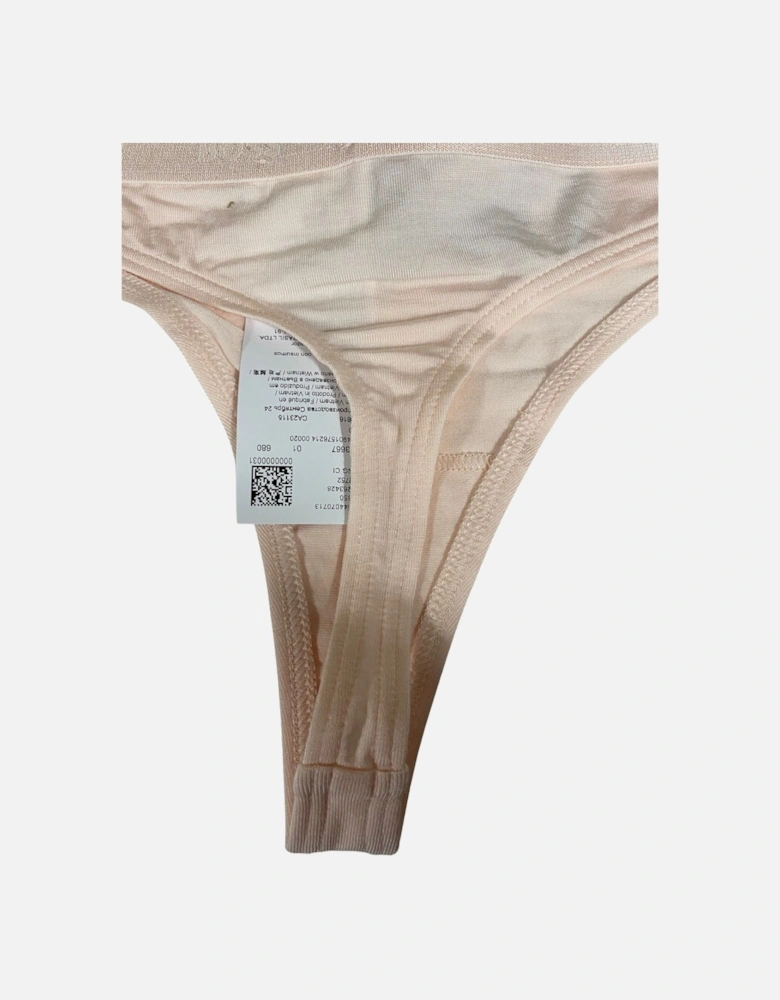 CI Logo Waistband Thong, Light/Pastel Pink