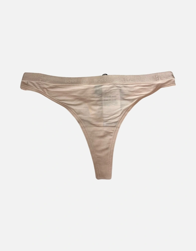 CI Logo Waistband Thong, Light/Pastel Pink