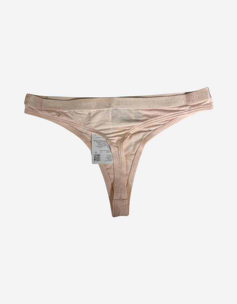 CI Logo Waistband Thong, Light/Pastel Pink