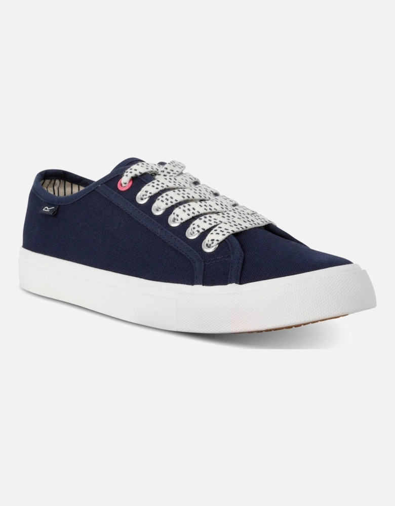 Womens Marine Canvas Lightweight Pump Trainers