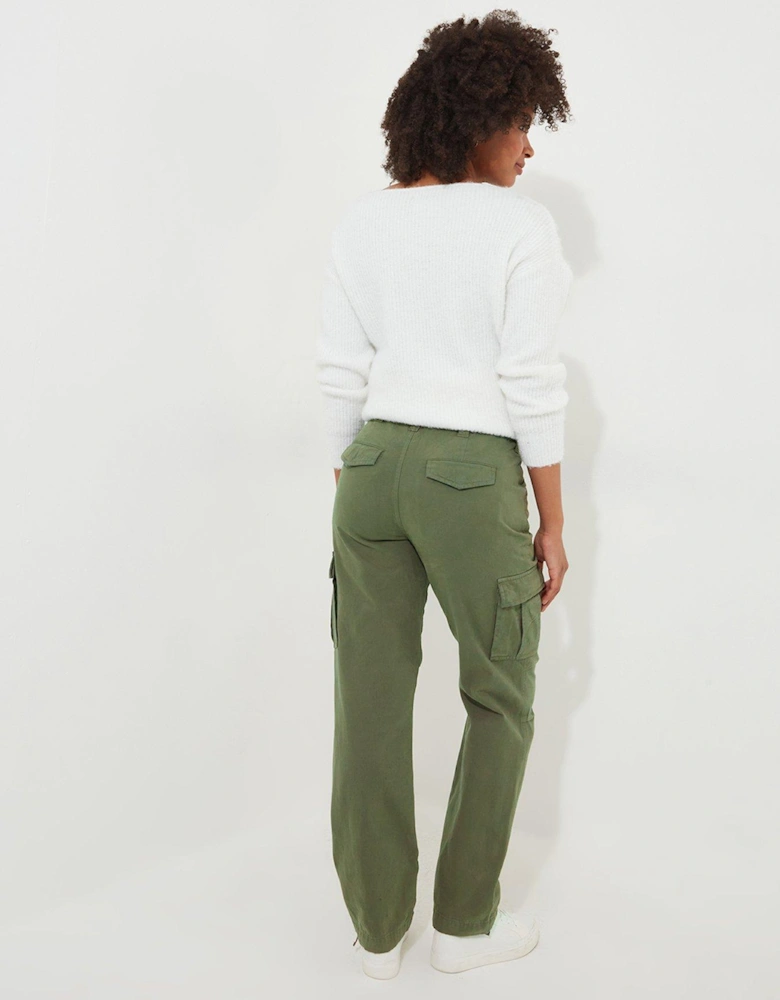 Celine Cargo Pant -green