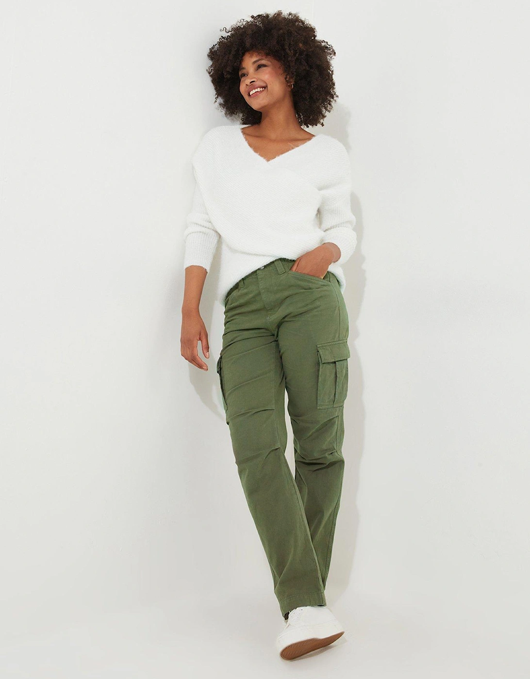 Celine Cargo Pant -green