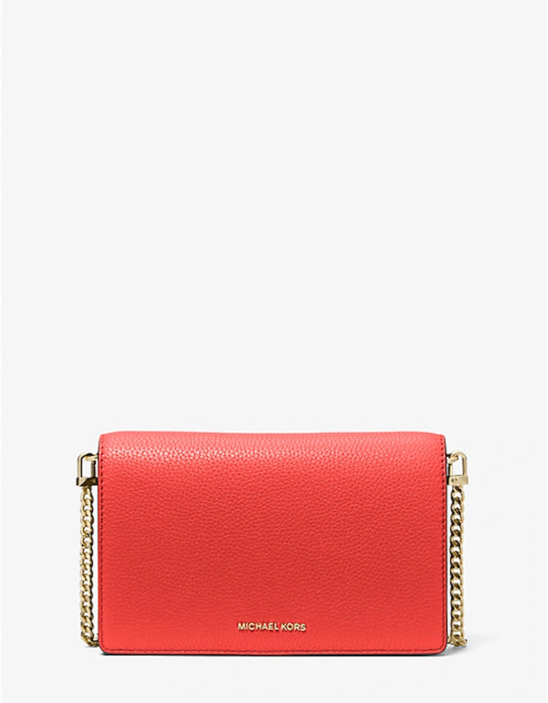 Jet Set Medium Pebbled Leather Crossbody Bag