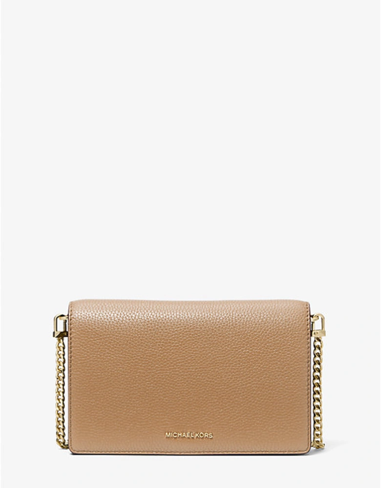 Jet Set Medium Pebbled Leather Crossbody Bag