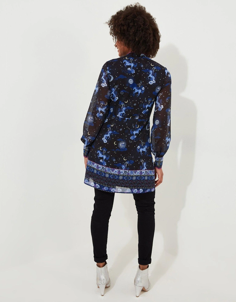 Tunic Dress -blue