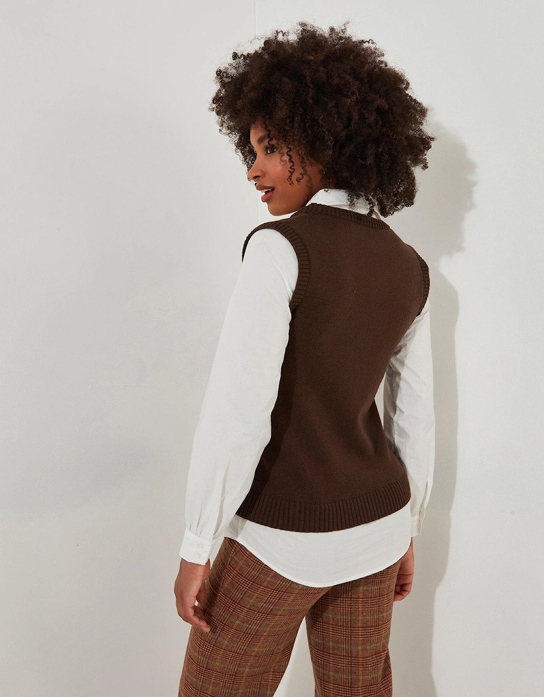 Shirt Jumper - Brown