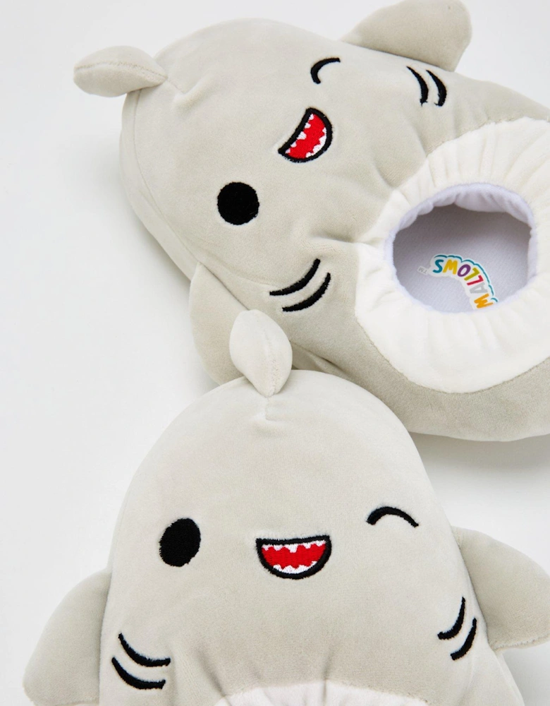 Squishmallow Gordon Shark Slippers