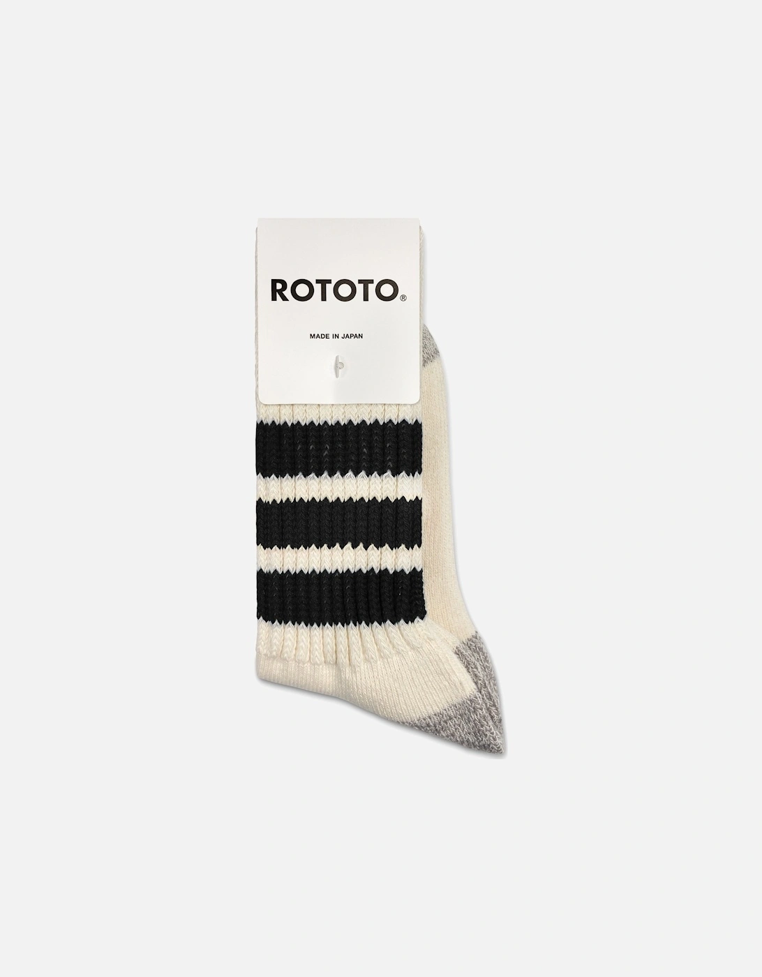 Coarse Ribbed Old School Crew Socks, 3 of 2