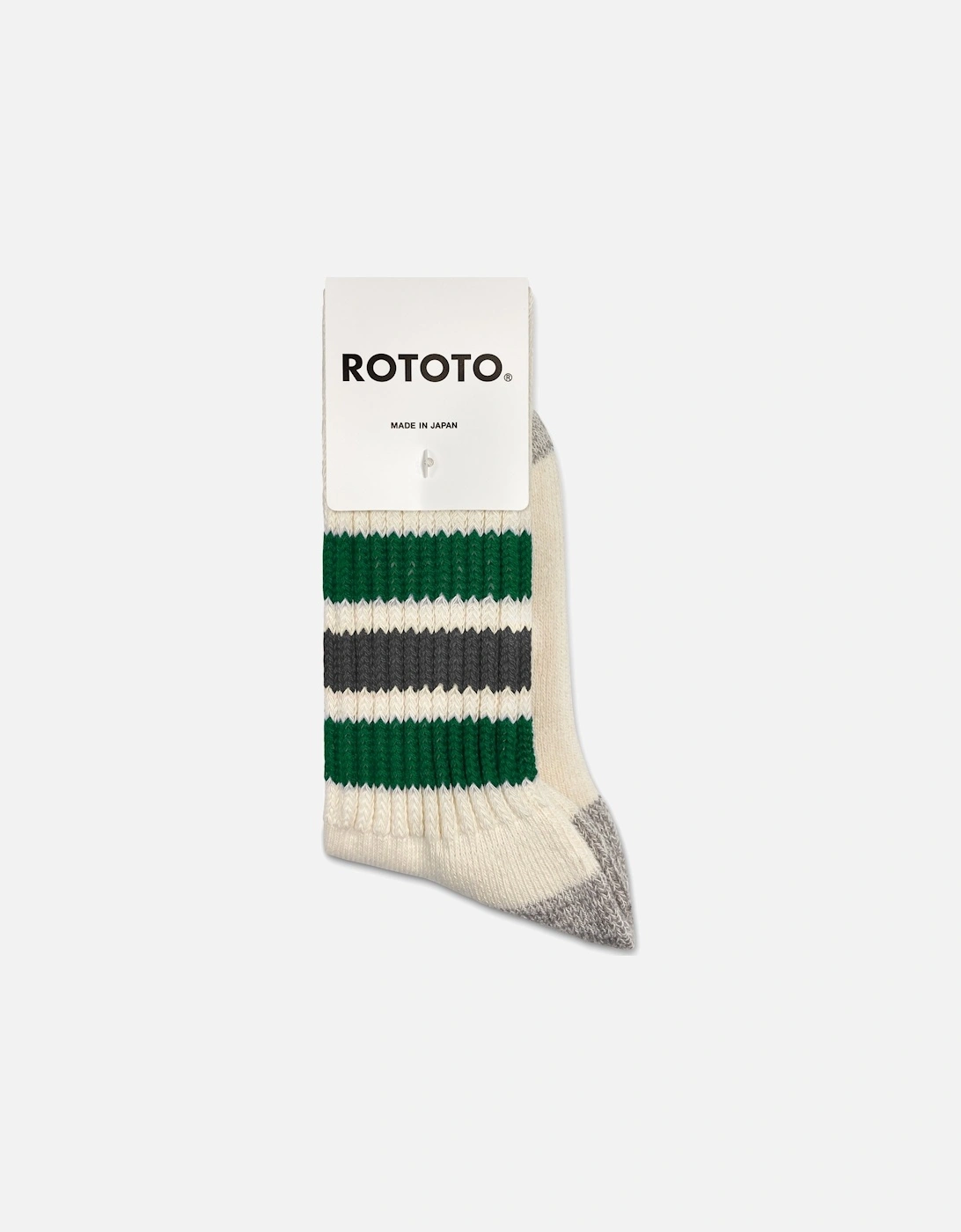 Coarse Ribbed Old School Crew Socks, 3 of 2