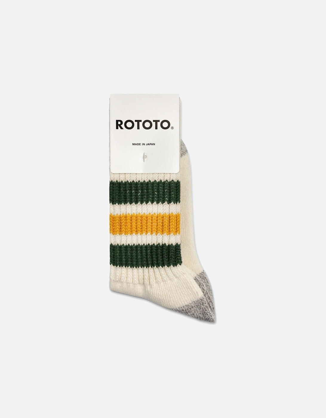 Coarse Ribbed Old School Crew Socks, 3 of 2