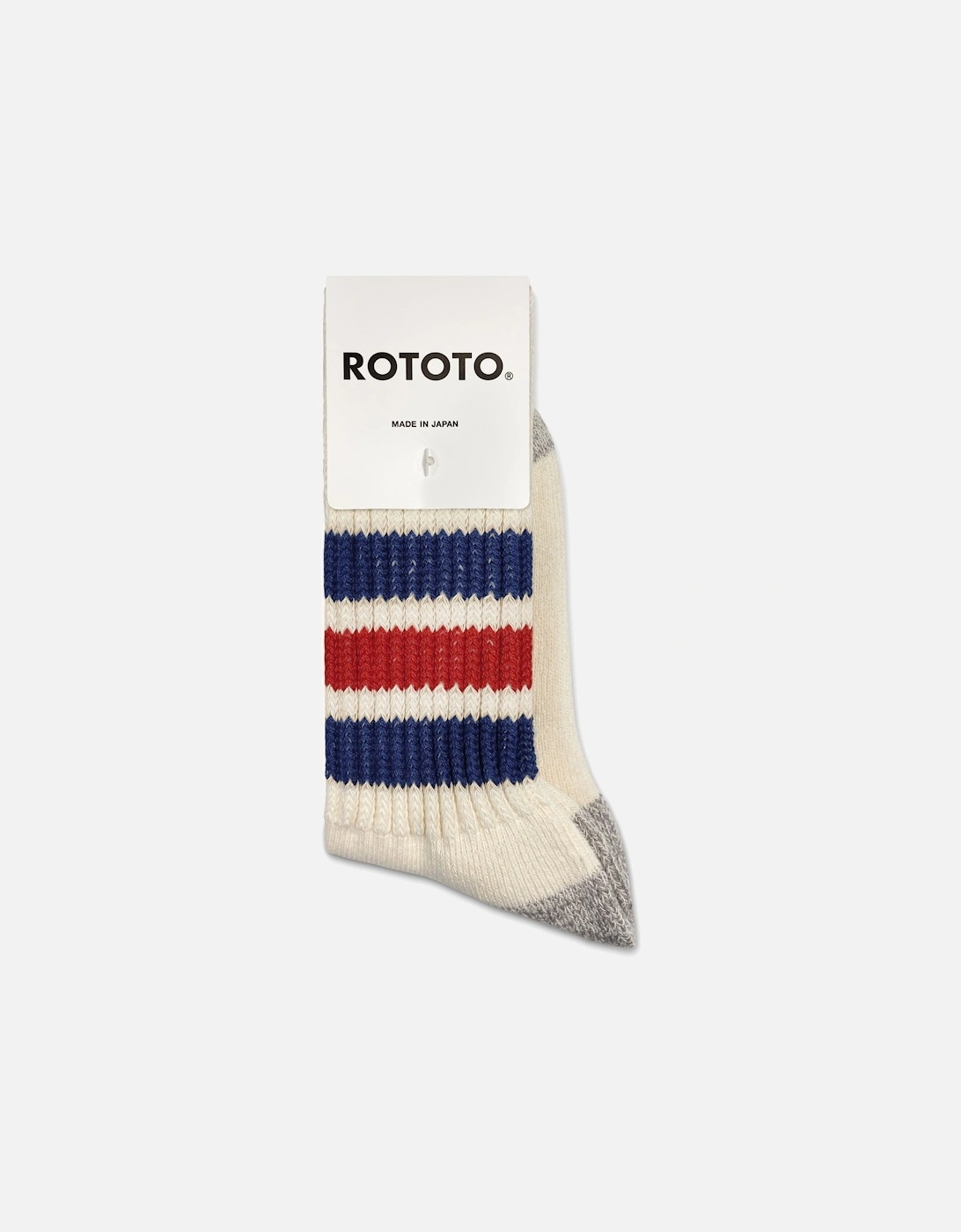 Coarse Ribbed Old School Crew Socks, 2 of 1