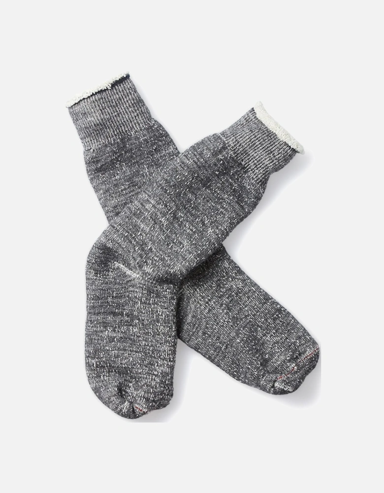 Double Face Merino Wool Crew Socks