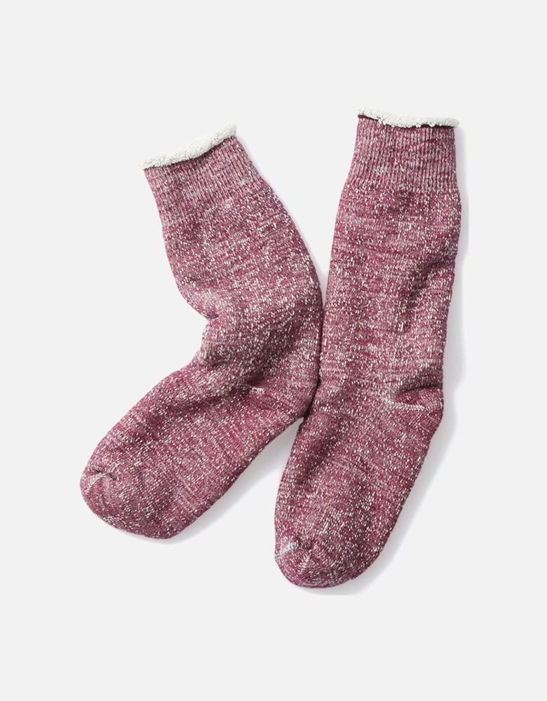 Double Face Merino Wool Crew Socks