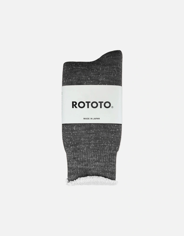 Double Face Merino Wool Crew Socks